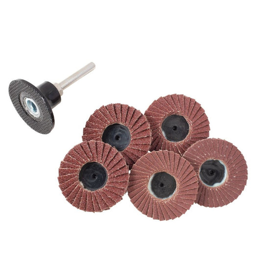 2Inch Quick change mini flap disc Powergrit Abrasives