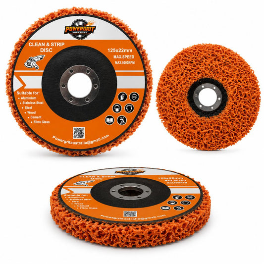 Clean and Strip Discs 5 inch (HEAVY DUTY) Powergrit Abrasives